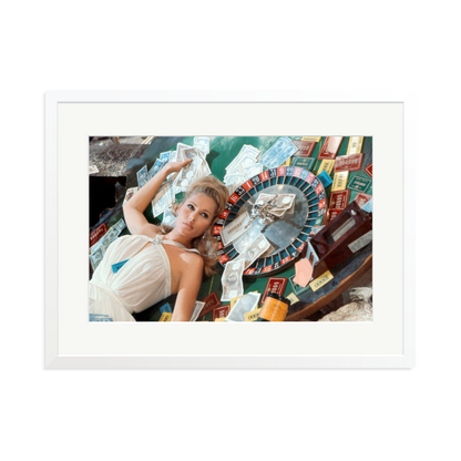 Ursula Andress at Casino Royale Framed Print