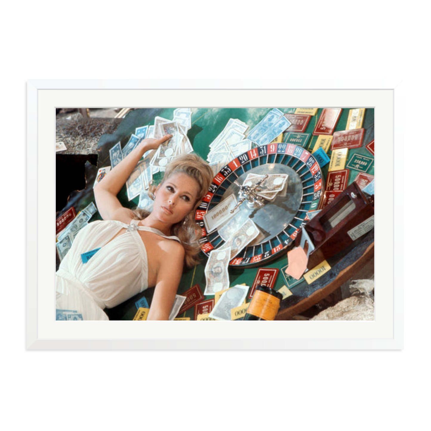 Ursula Andress at Casino Royale Framed Print