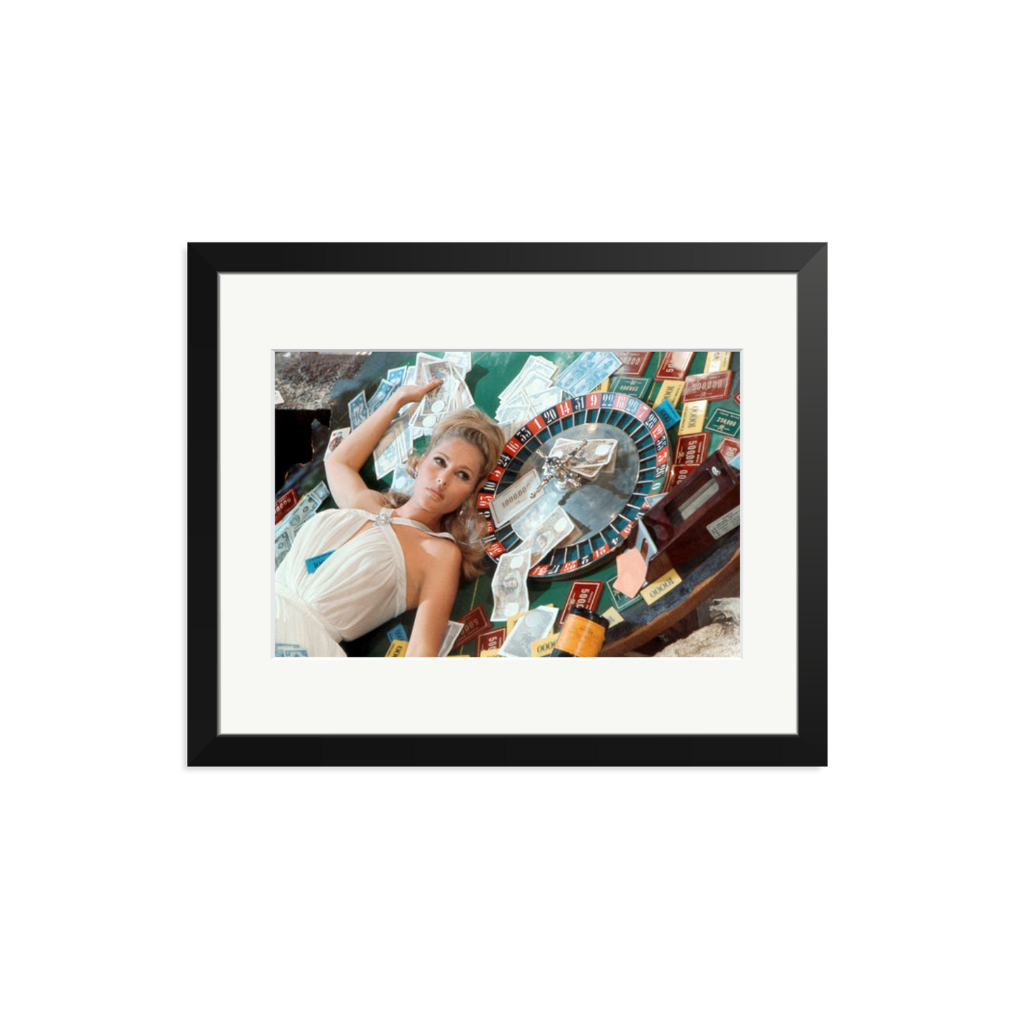 Ursula Andress at Casino Royale Framed Print