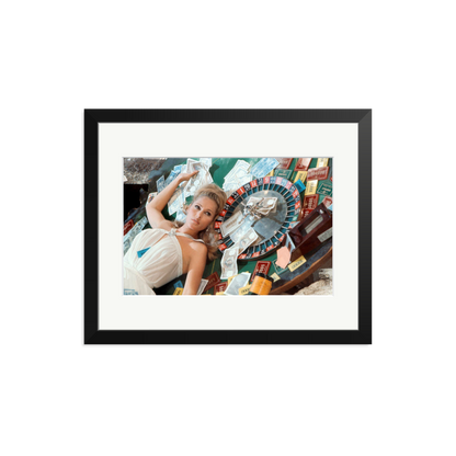 Ursula Andress at Casino Royale Framed Print
