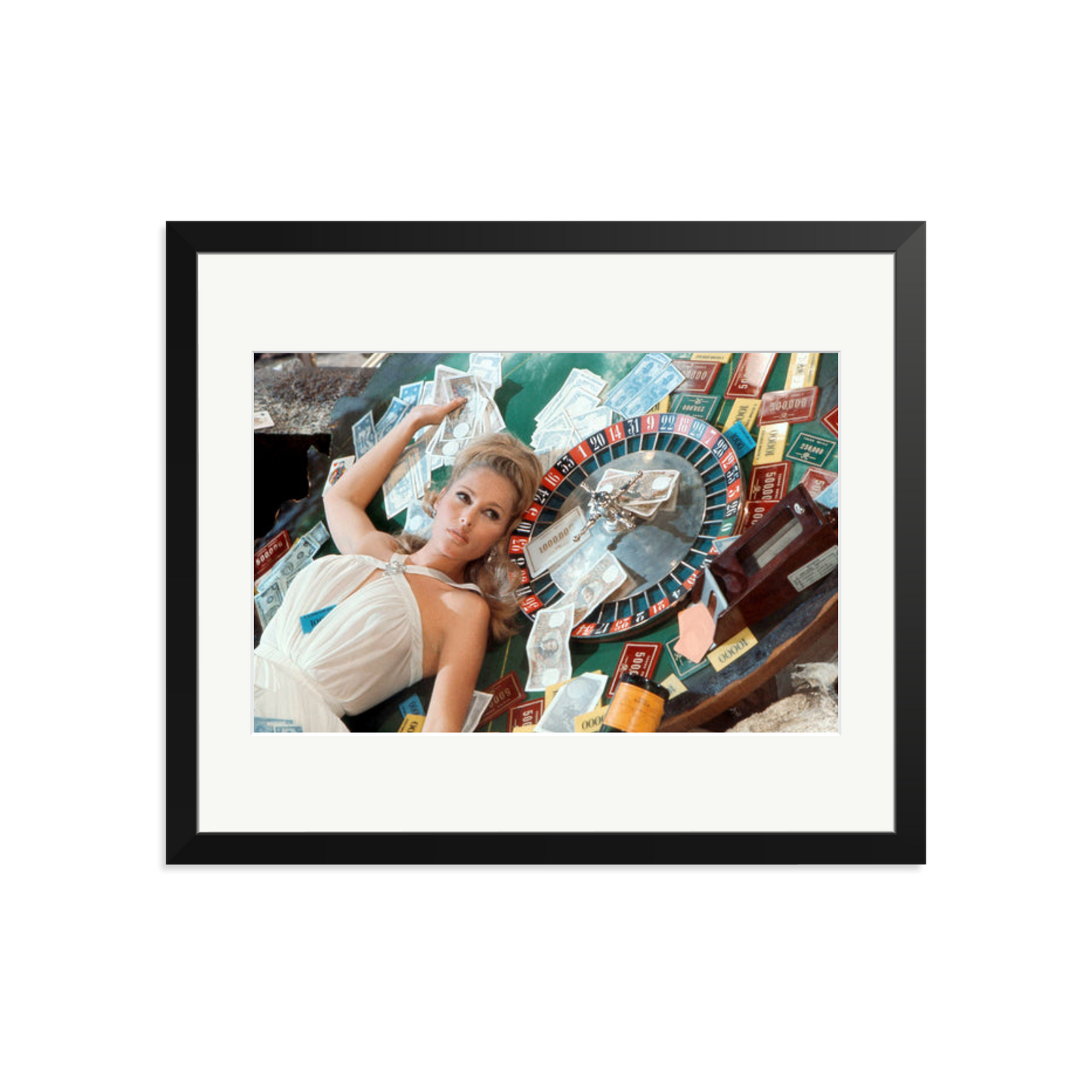 Ursula Andress at Casino Royale Framed Print