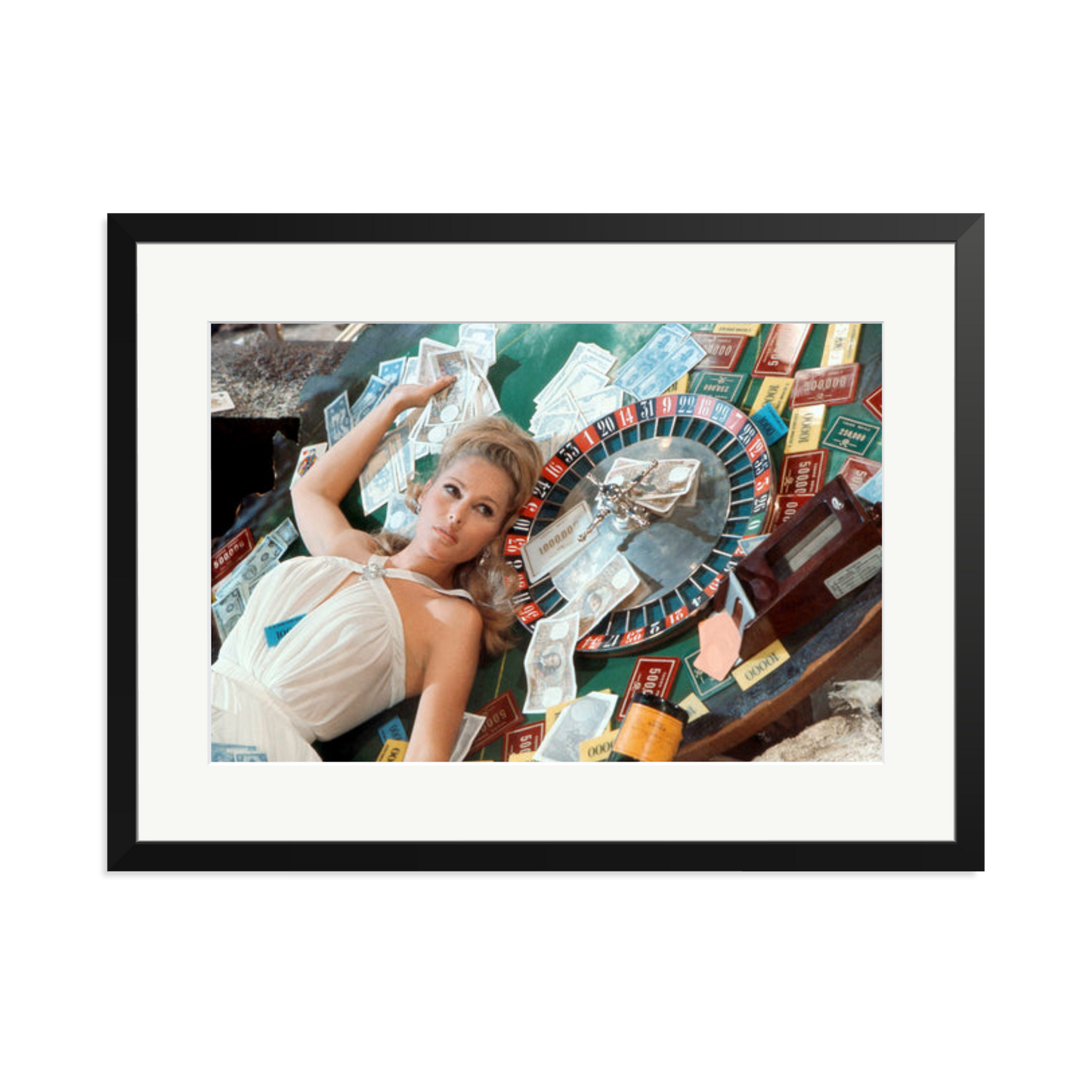 Ursula Andress at Casino Royale Framed Print