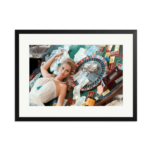 Ursula Andress at Casino Royale Framed Print