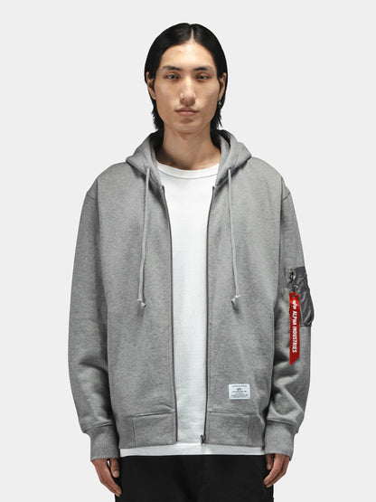 Alpha Industries UTILITY POCKET FULL ZIP UP