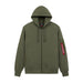 Alpha Industries UTILITY POCKET FULL ZIP UP - OG-107 GREEN