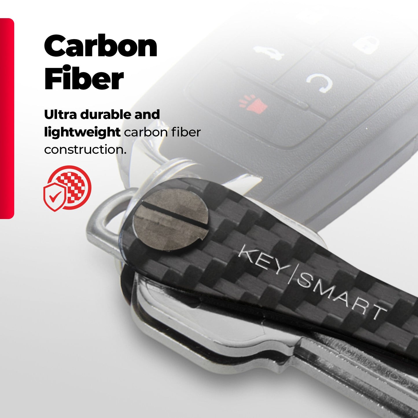 KeySmart Carbon Fiber Key Organizer