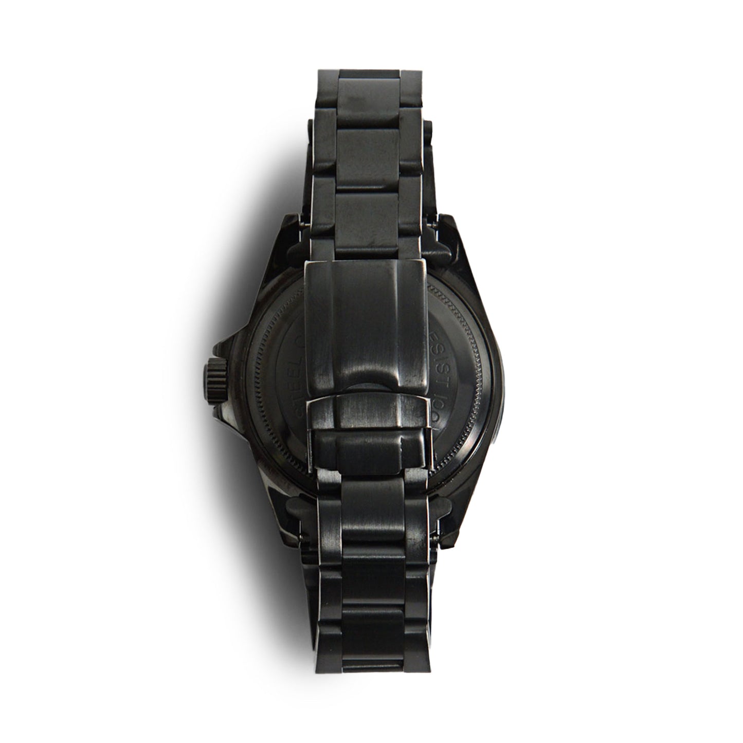 Vague Submariner-Uhr mit schwarzem Armband