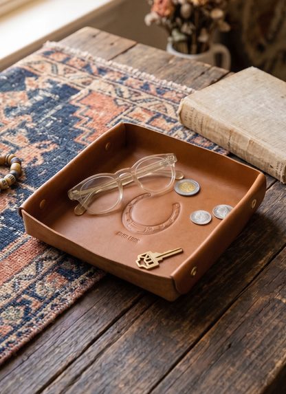 WP Standard Leather Valet Tray