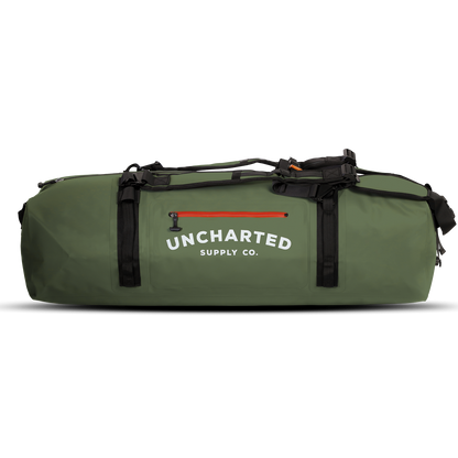 Uncharted Supply The Vault 100L Duffel Bag Olive