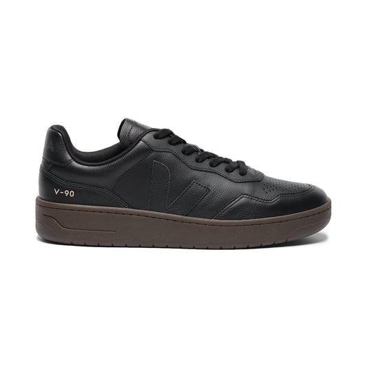 VEJA V-90 Full Black Eagle Sneakers