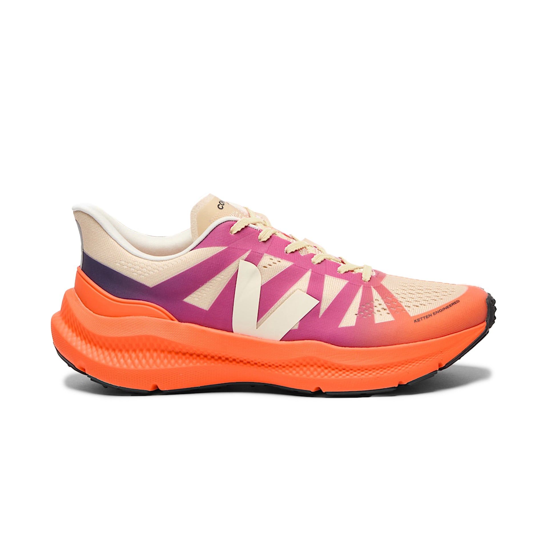 Veja Condor 3 Advanced Engineered-Mesh Trail Shoes GRADIENT ORANGE FLUO