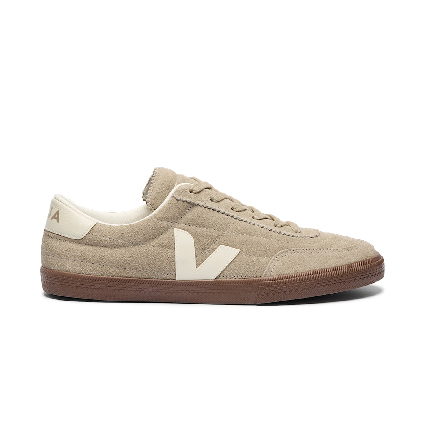 Veja PANENKA LEATHER Sneakers SUEDE TAUPE PIERRE BARK