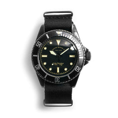 Vague Black Submariner Watch | Uncrate Supply