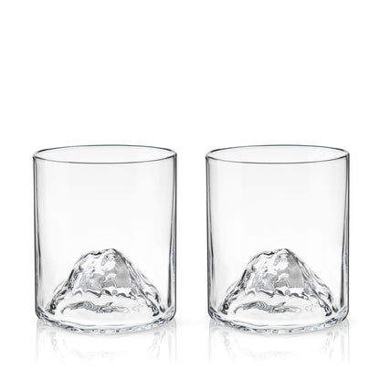 Mountain Crystal Tumblers Set