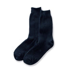 Taylor Stitch Waffle Socks - Dark Navy
