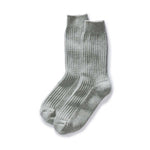Taylor Stitch Waffle Socks - Heather Grey