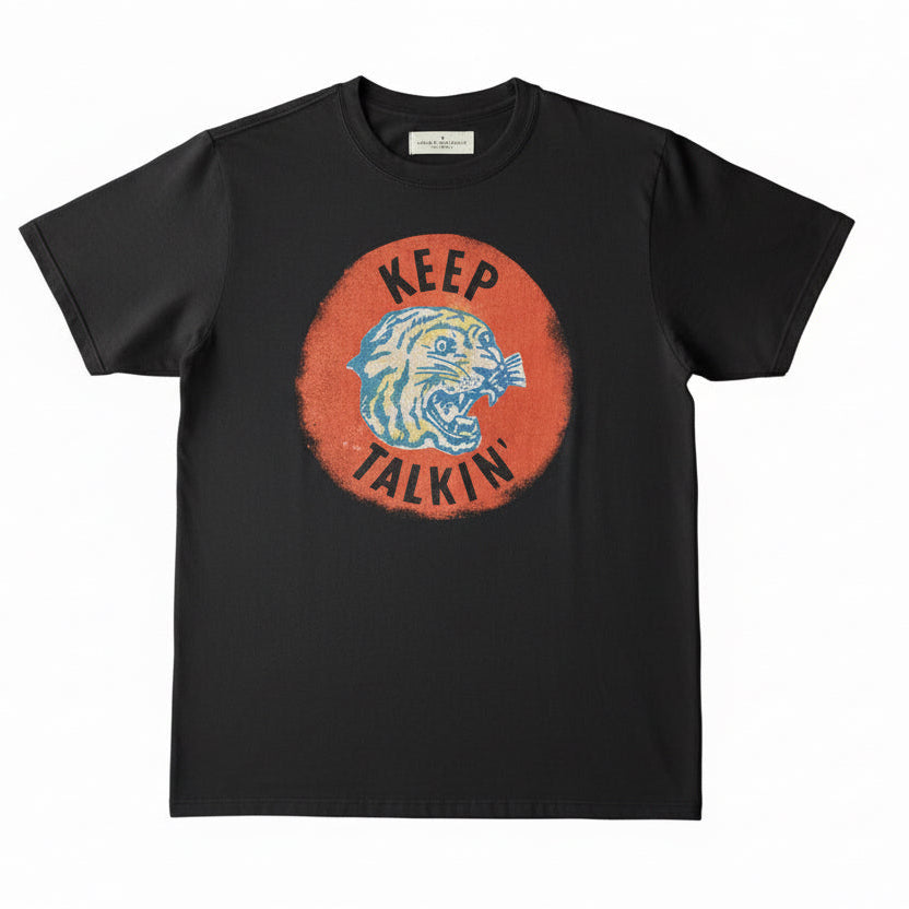 imogene + willie the “keep talkin” tee