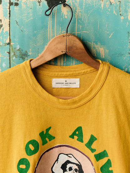 the "look alive" tee