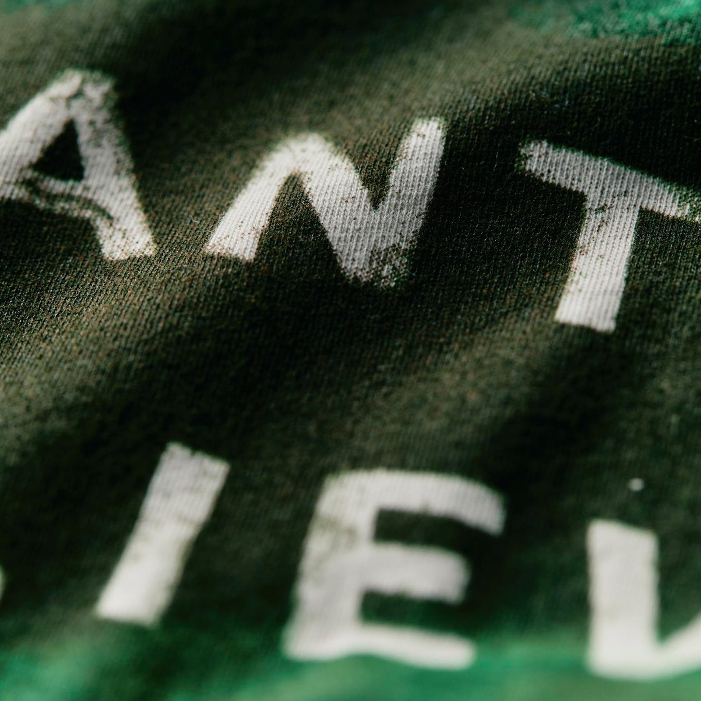 the "believe" tee