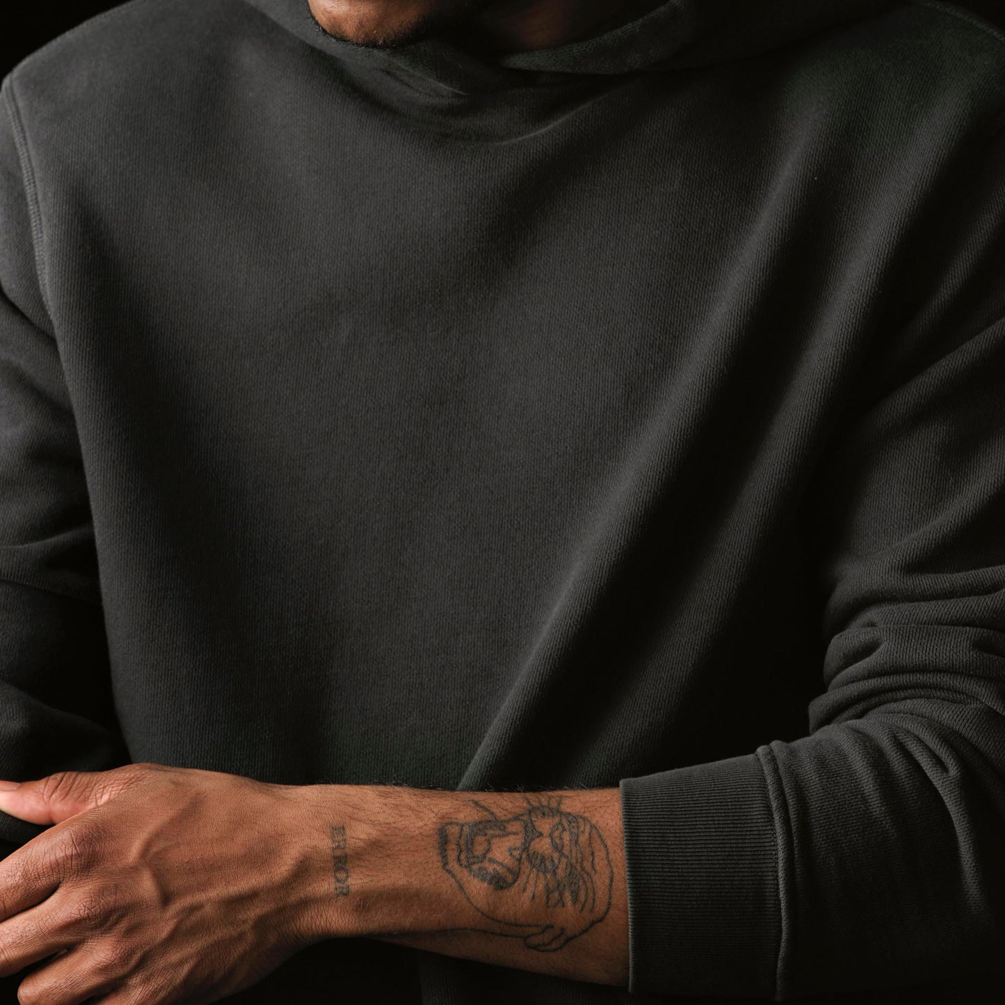 Imogene+Willie davenport hoodie in faded black