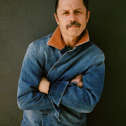 Imogene+Willie quilt lined washed denim chore coat