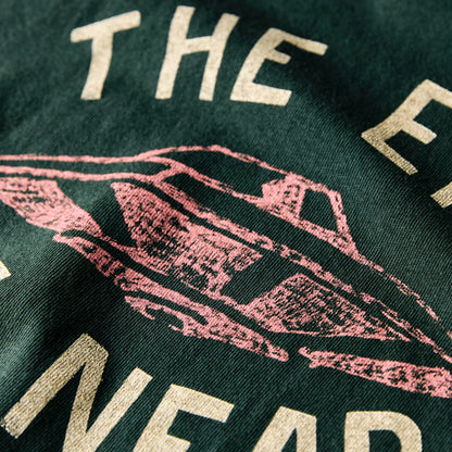 Imogene+Willie the "end is near" tee in spruce