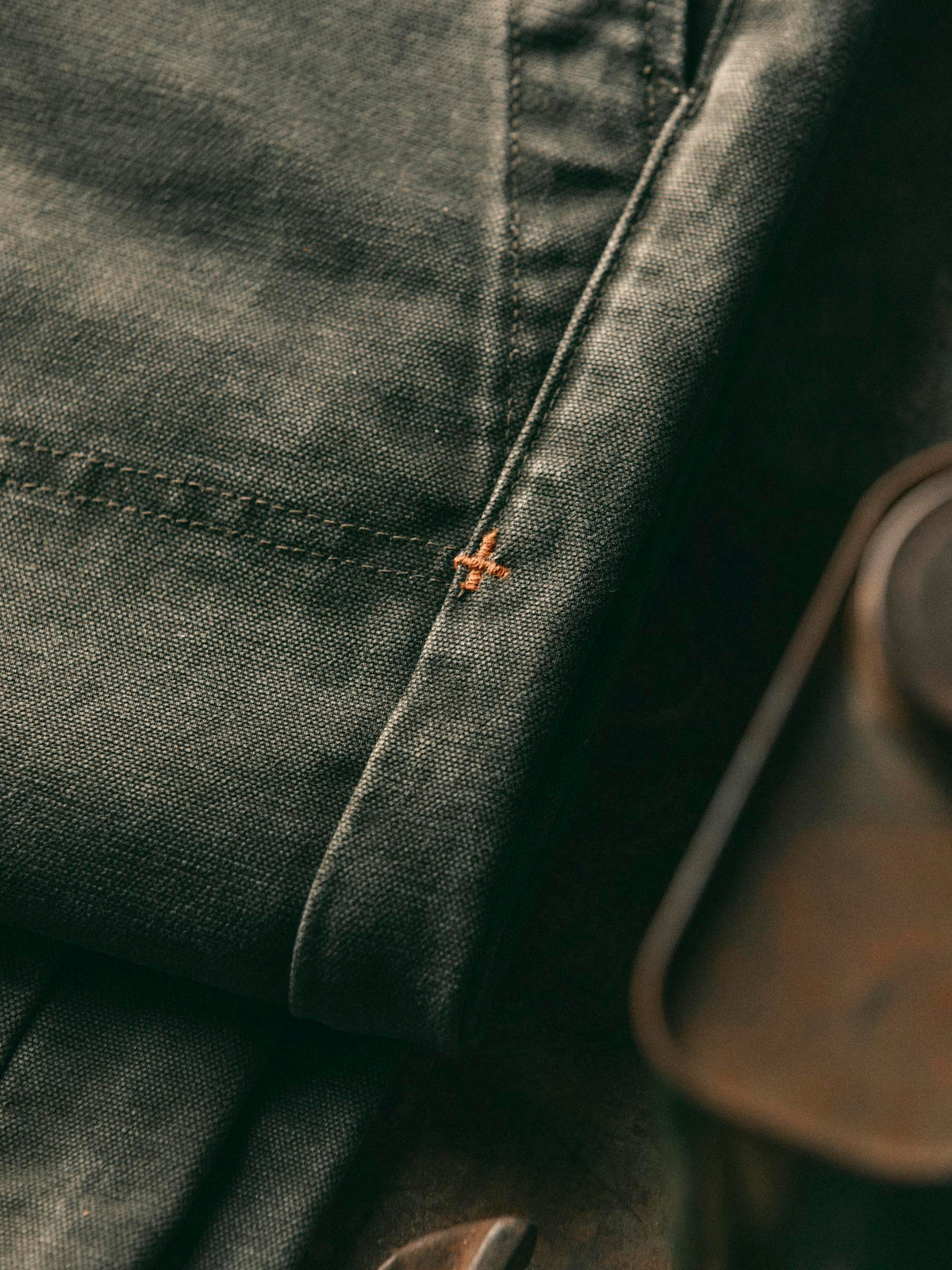 imogene + willie hencye canvas workpant in washed slate