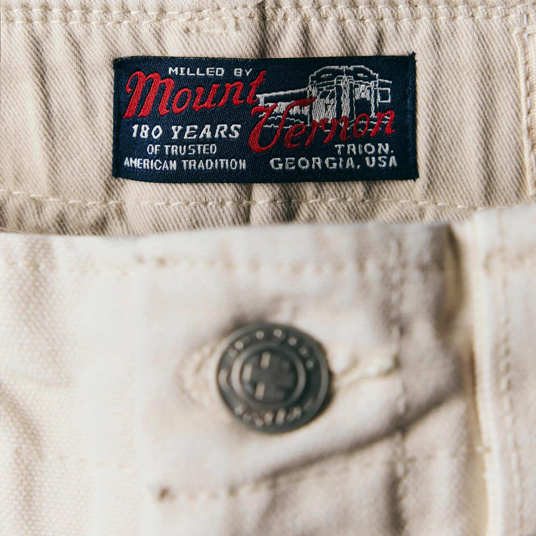 imogene + willie hencye natural canvas workpant