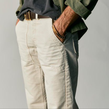 imogene + willie hencye natural canvas workpant