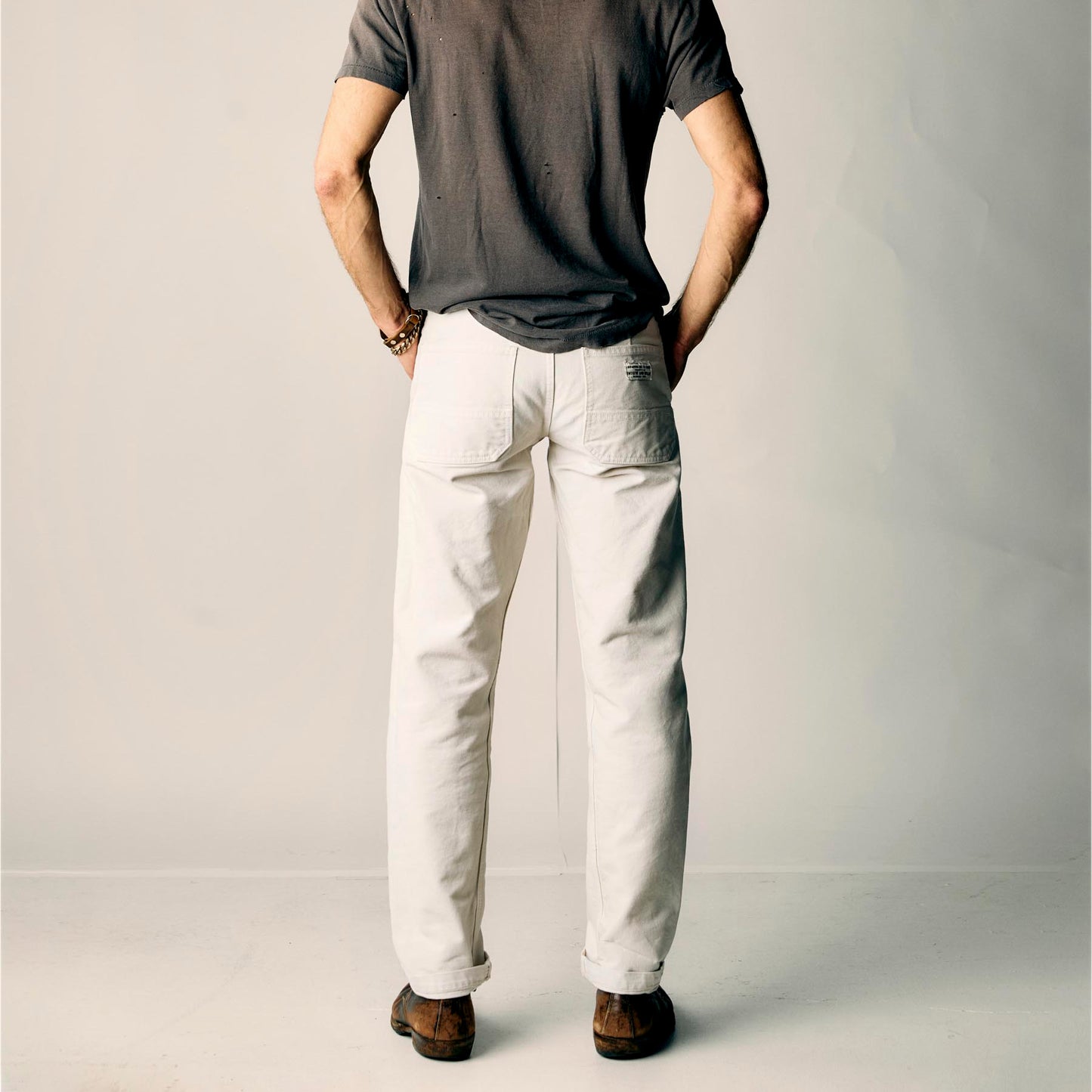 imogene + willie hencye natural canvas workpant