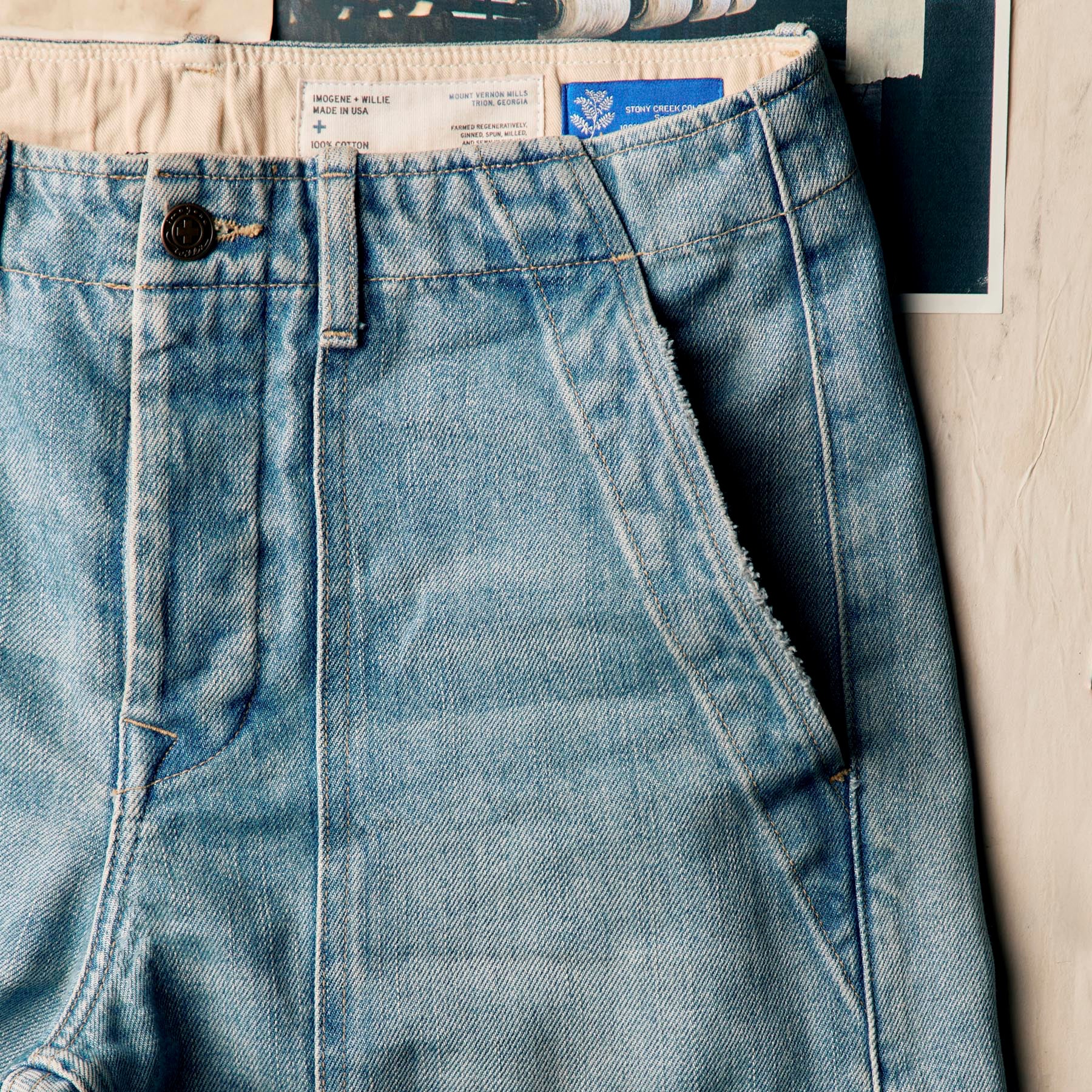imogene + willie hencye natural indigo jeans | Uncrate Supply