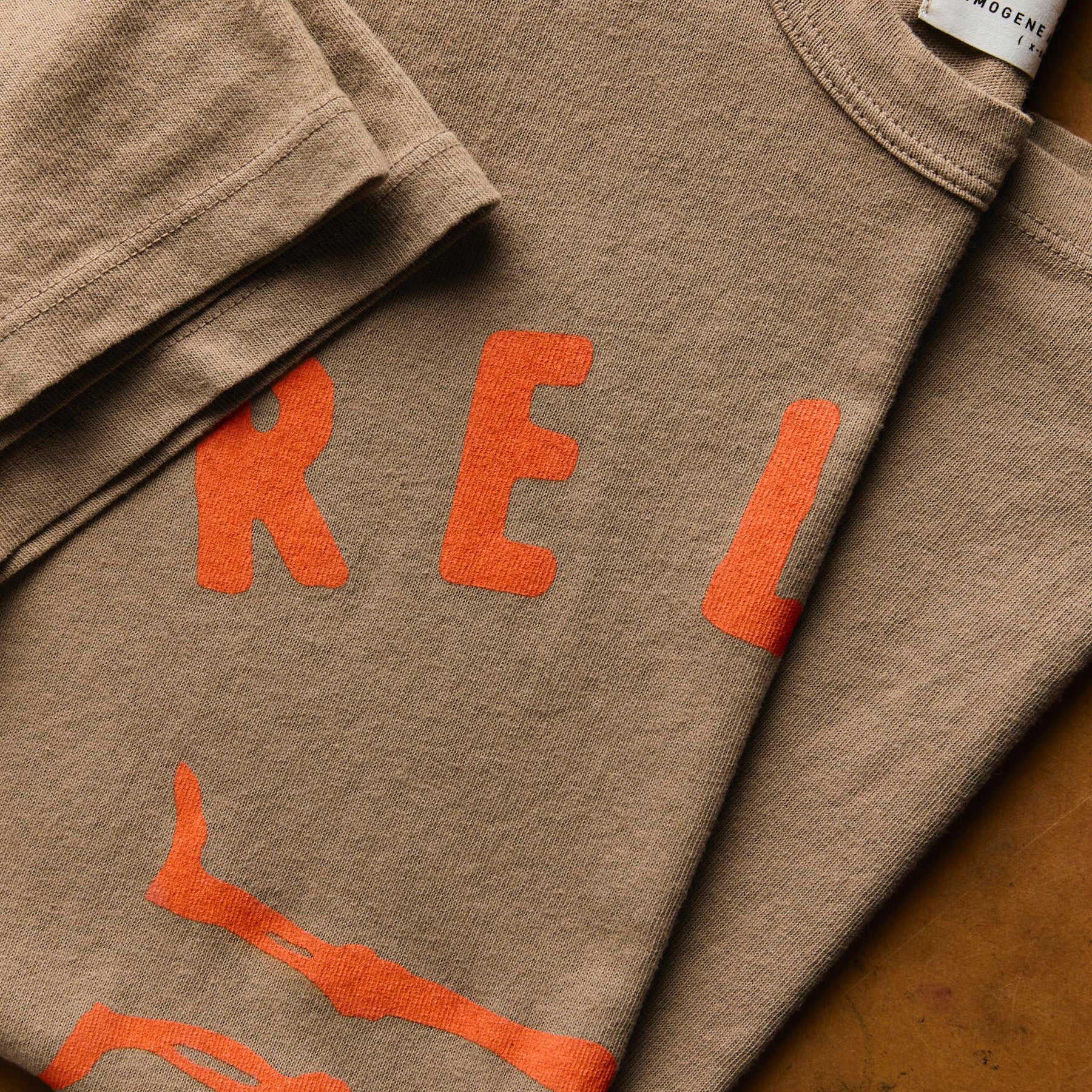 the "relax" tee