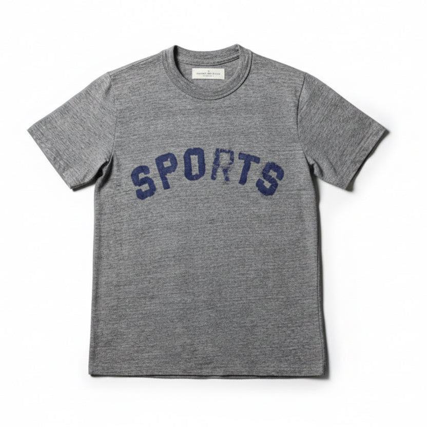 imogene + willie the "sports" tee in heather grey