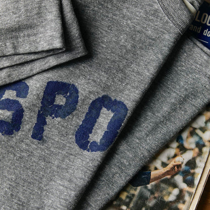 imogene + willie the "sports" tee in heather grey