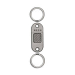 Wesn QR Keychain - Titanium