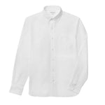 American Trench Slow Weave Oxford - white