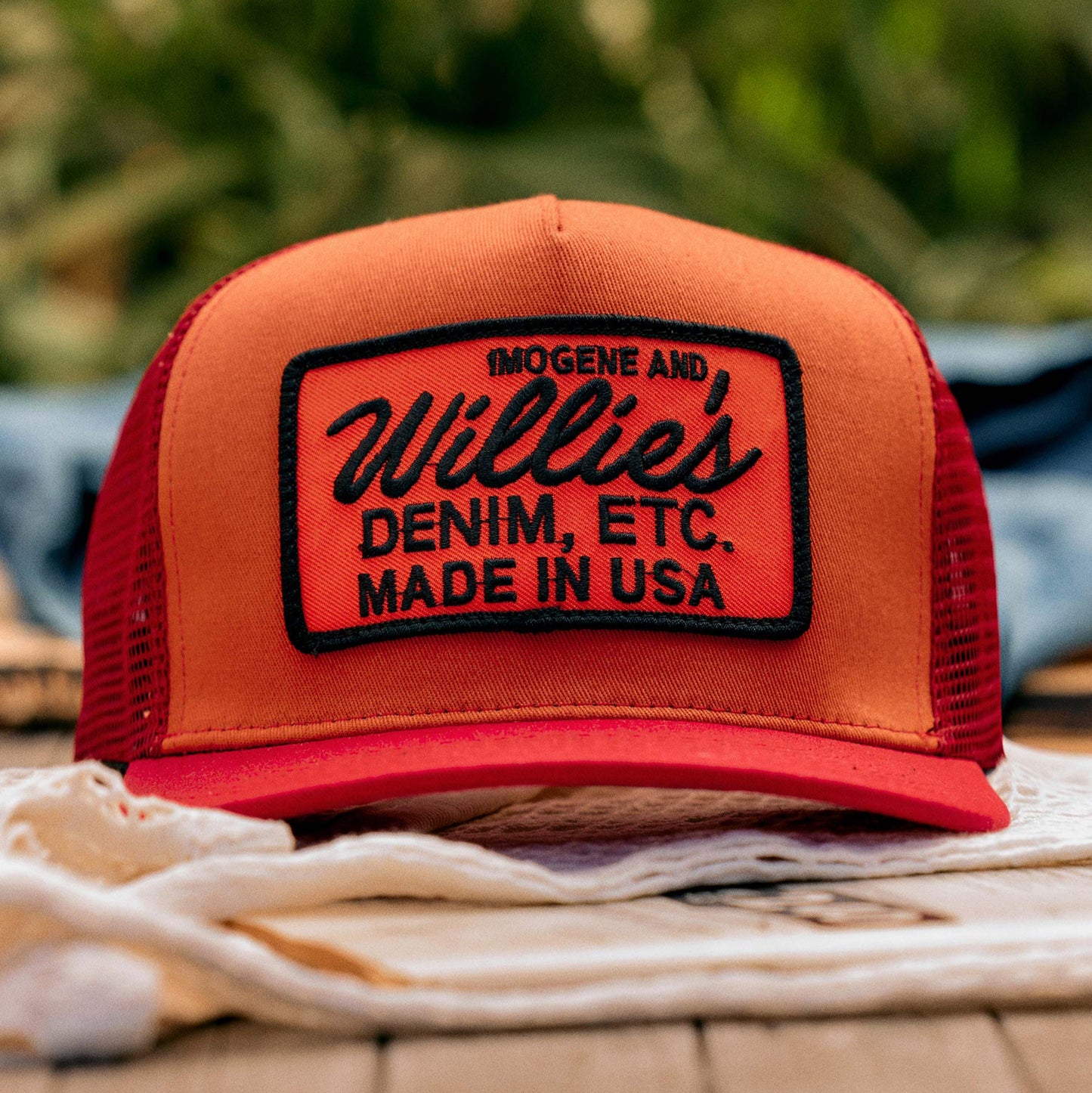 imogene + willie the "denim etc" trucker