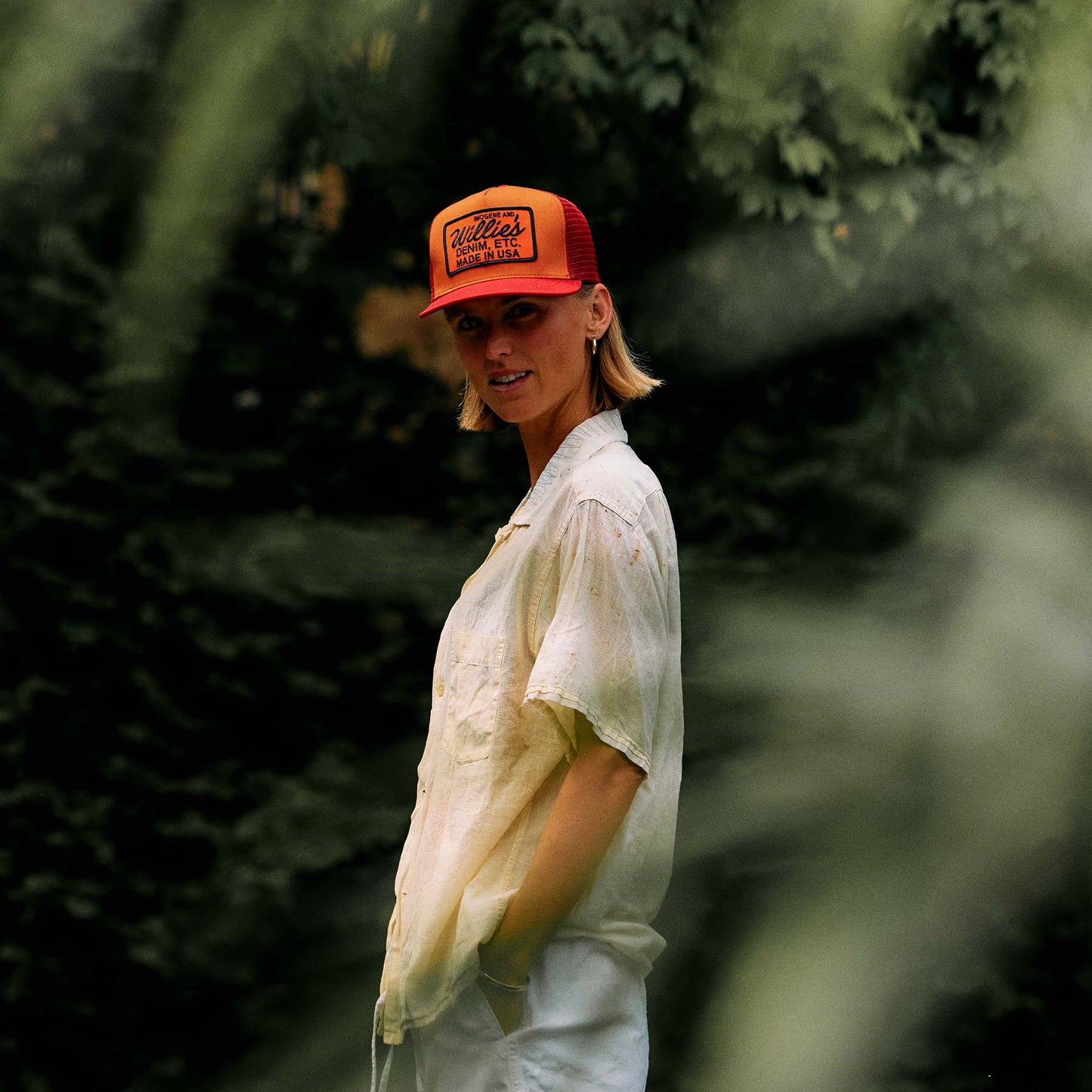 imogene + willie the "denim etc" trucker