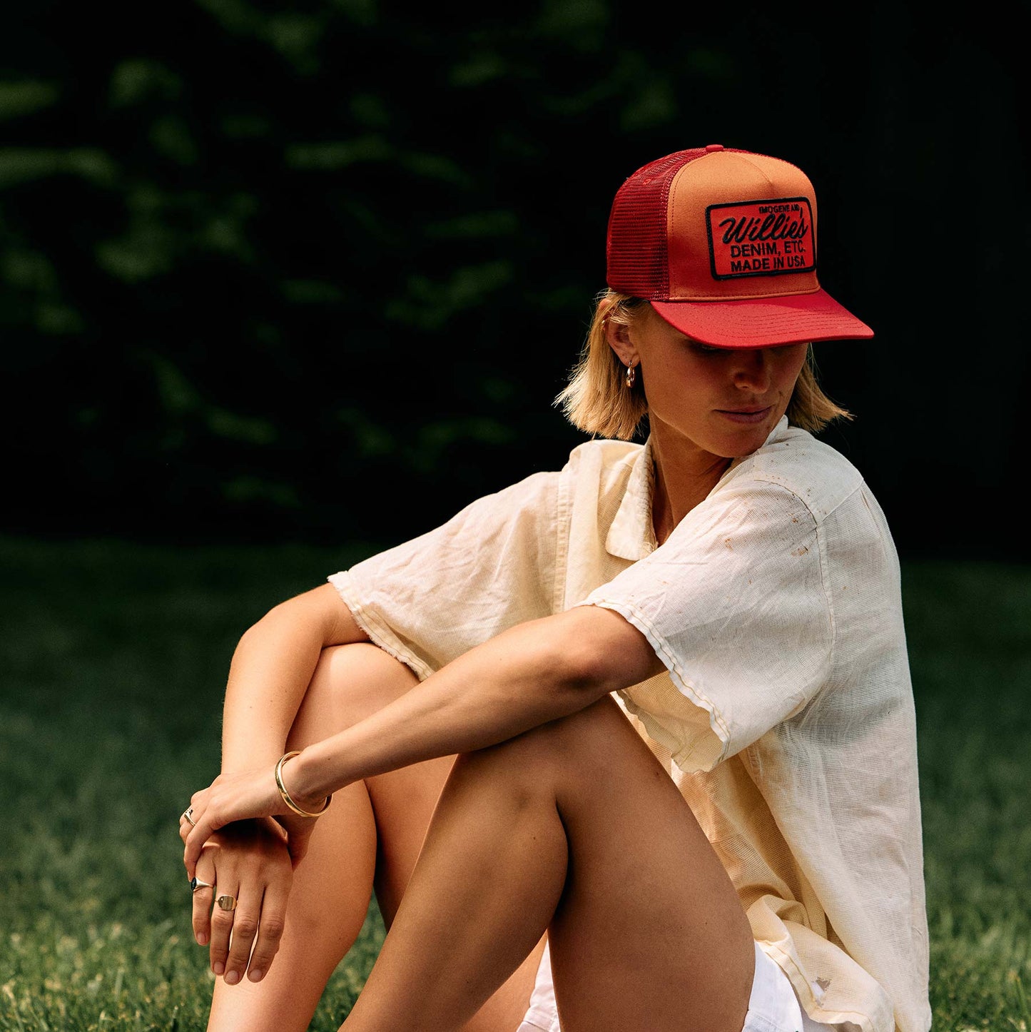 imogene + willie the "denim etc" trucker