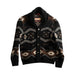 Iron & Resin Wincha Shawl Collar Sweater - Black