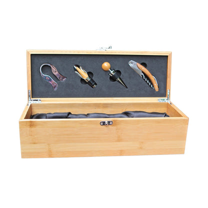 Bamboo Wine Gift Box Set