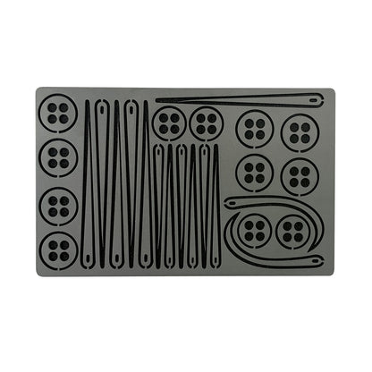 Emergency Titanium Sewing Kit Card