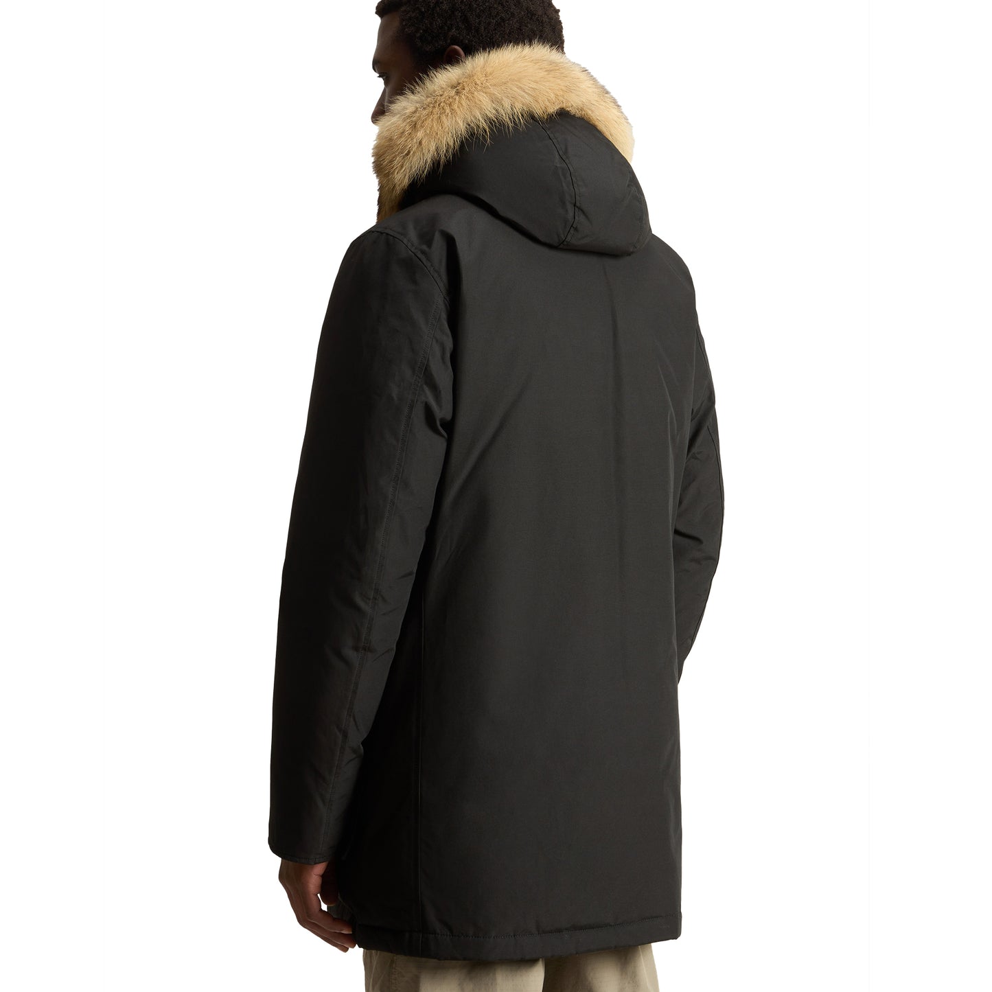 Woolrich Arctic Anorak with Detachable Fur Collar