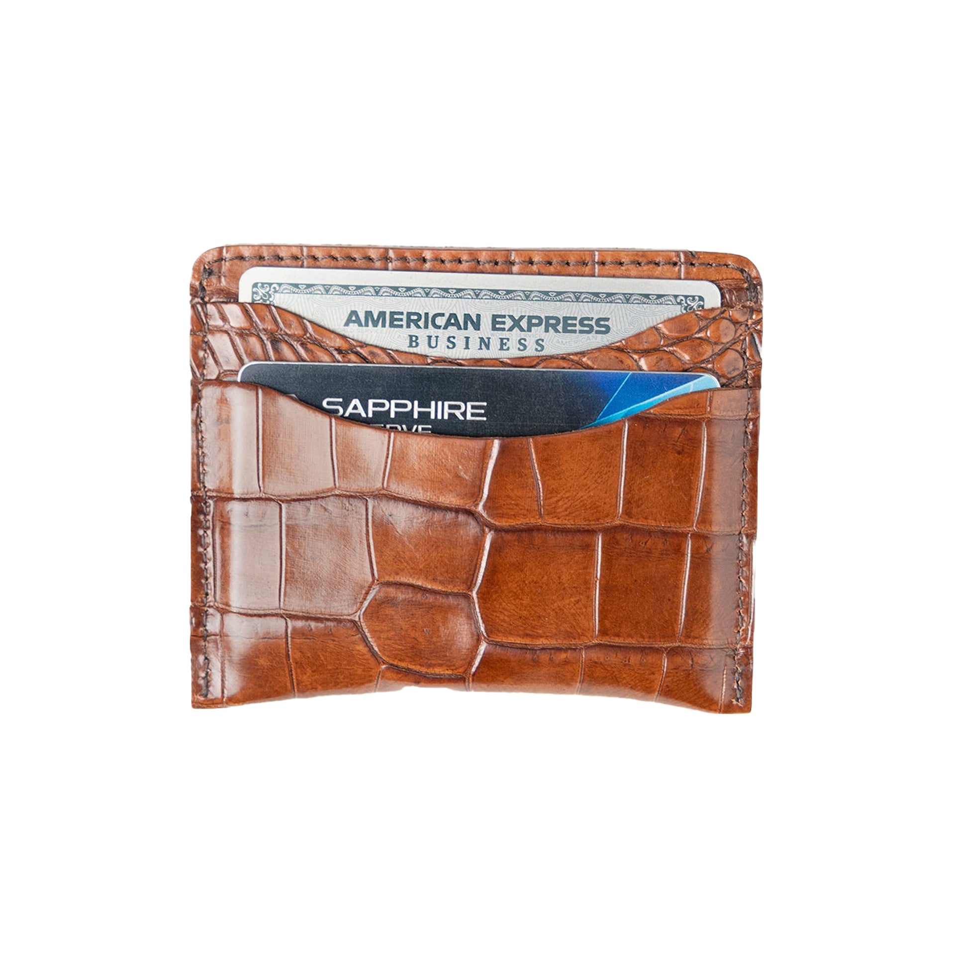 WP Standard Crocodile Card Wallet | Uncrate Supply