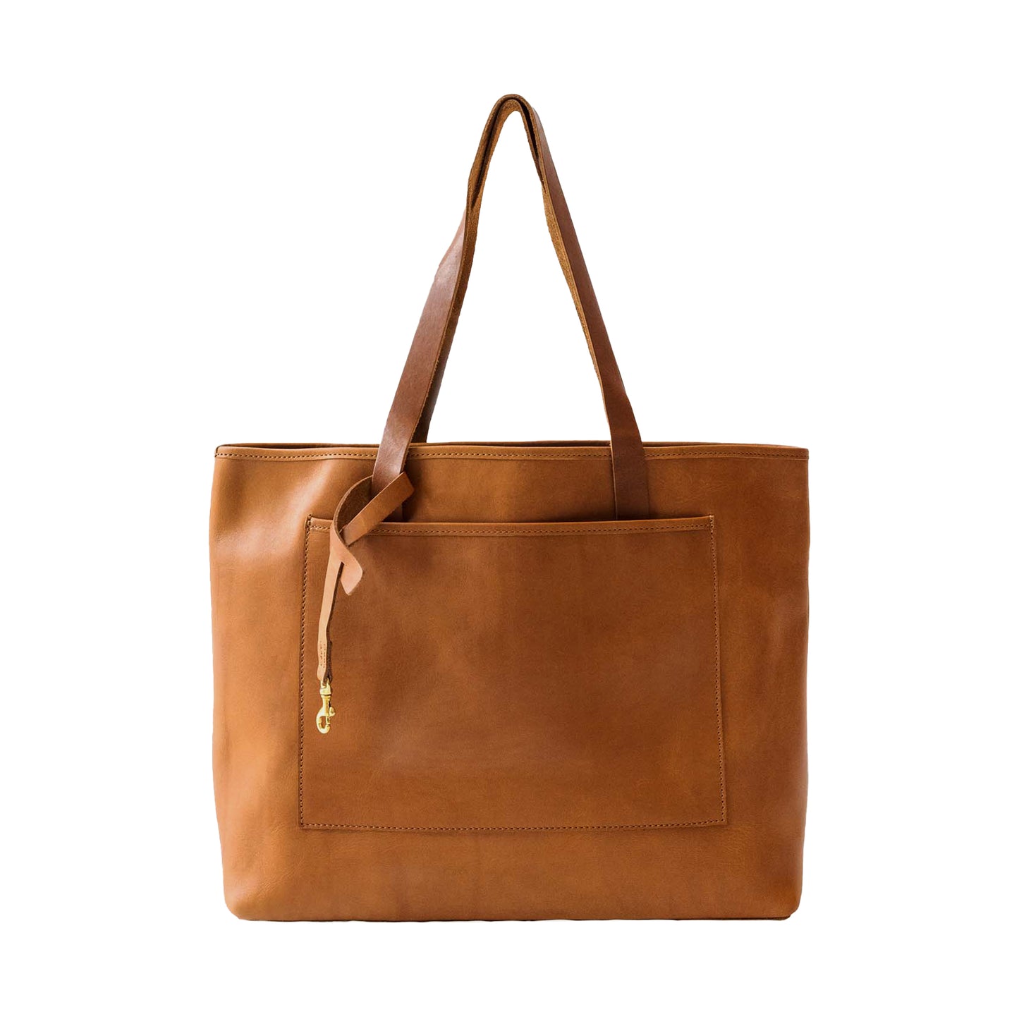 WP Standard Oversized Leather Tote Tan