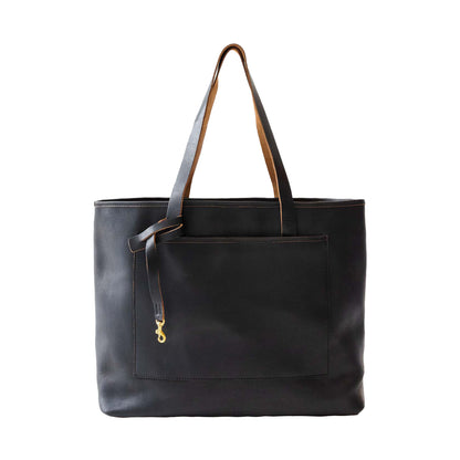WP Standard Oversized Leather Tote Black