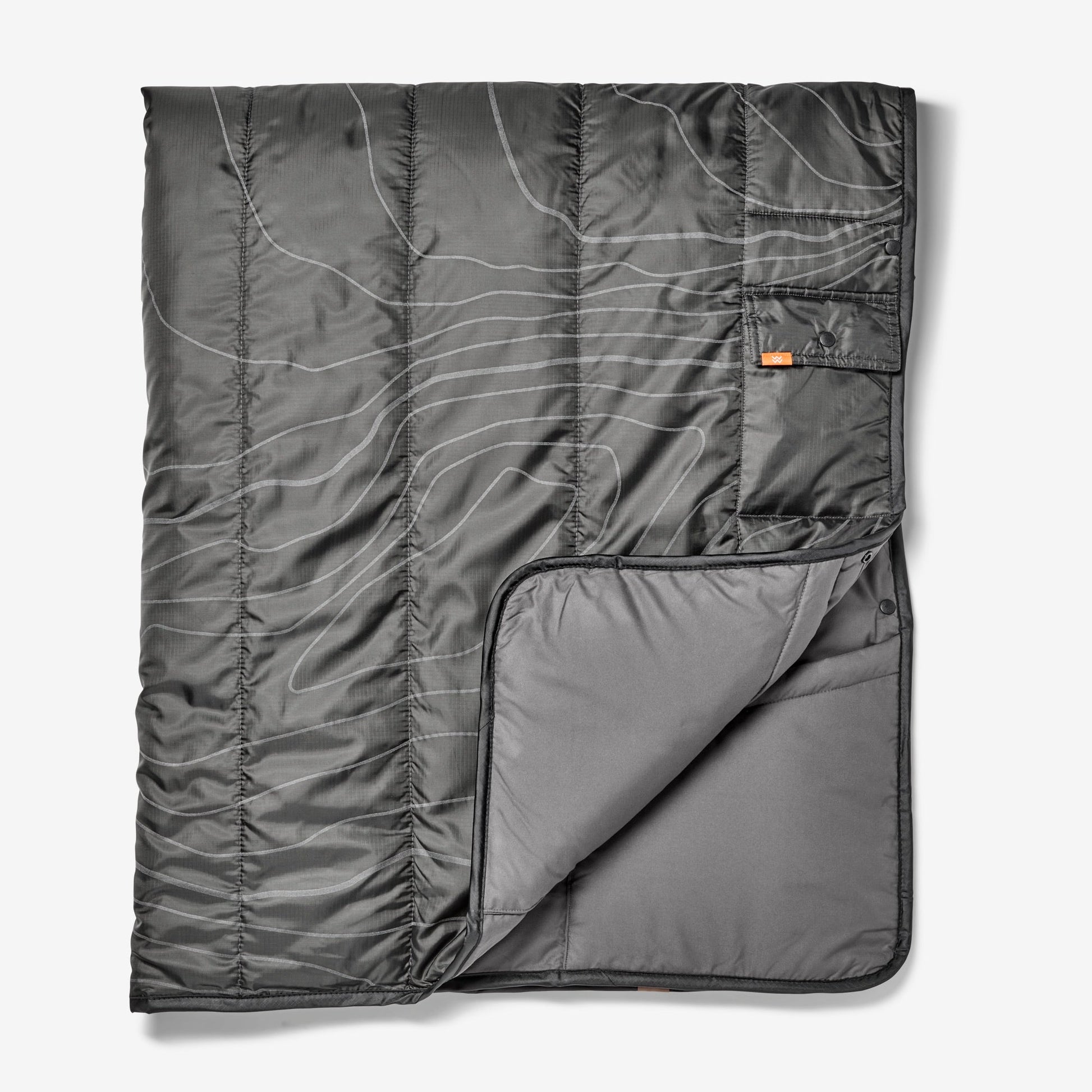 Line of Trade Puffy Blanket Poncho