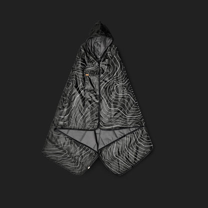 Line of Trade Puffy Blanket Poncho