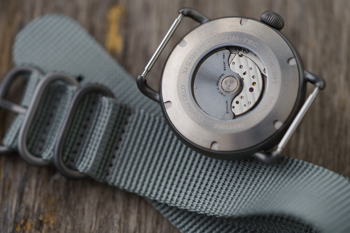 LUM-TEC Combat Field X4 Titanium Watch