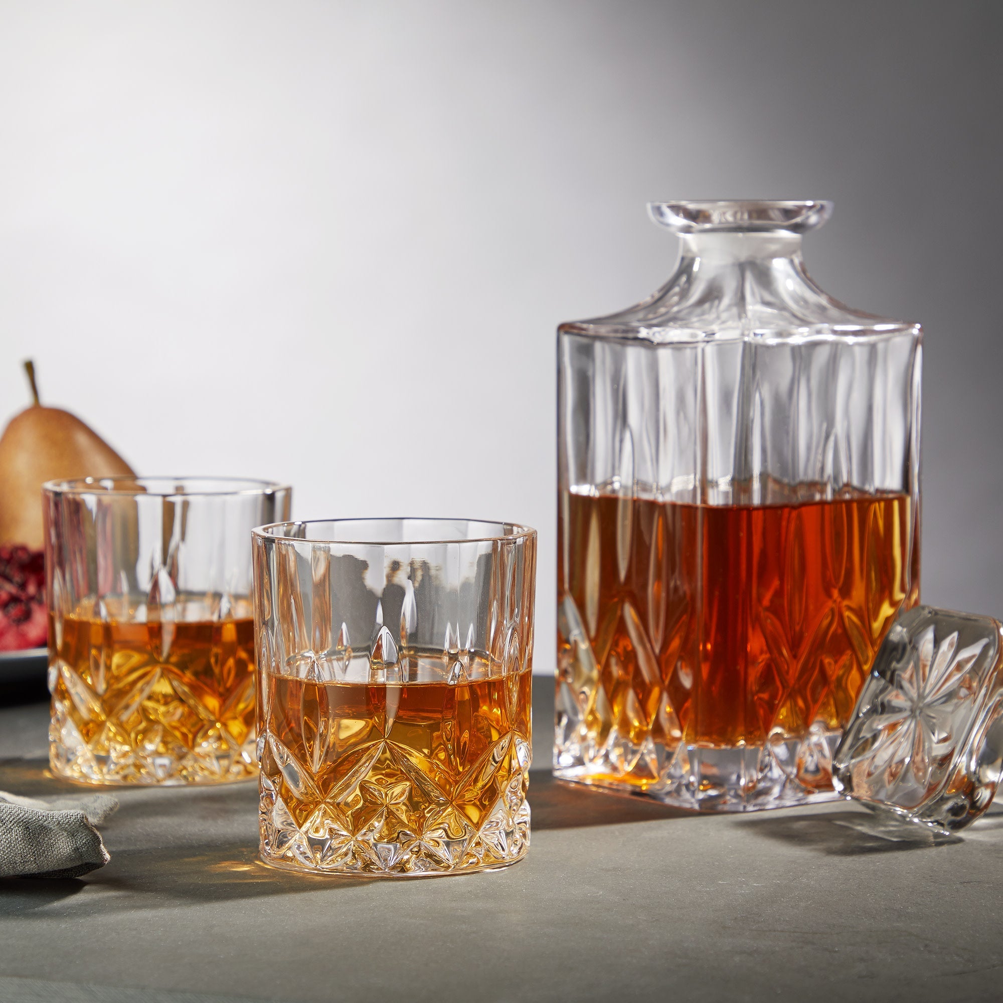 Admiral Crystal Decanter and Tumbler Set | Uncrate Supply